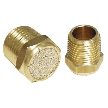 Universal Apache Brass 1/2 in. D Breather Vent 1 pk 99019240